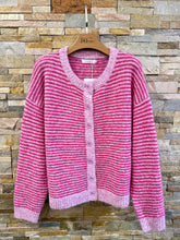Load image into Gallery viewer, Women's oversized striped cardigan / One size