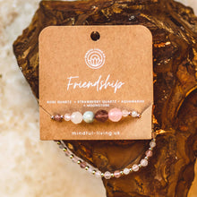 Load image into Gallery viewer, Faceted Intention Beaded Bracelet – Crystal Collection: Strength &amp; Confidence