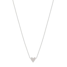 Load image into Gallery viewer, Pearlescent Heart Necklace