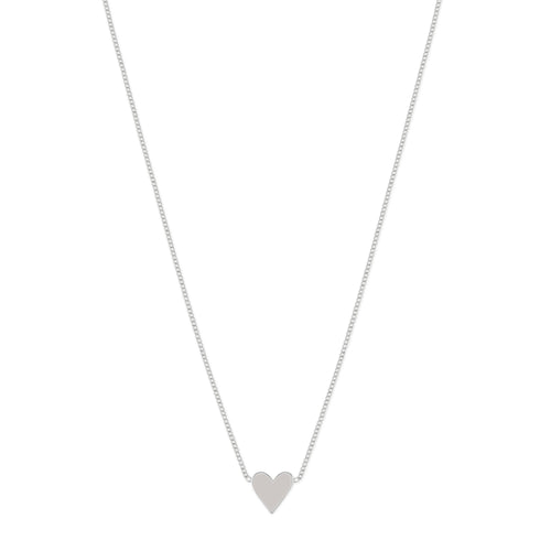 Pearlescent Heart Necklace
