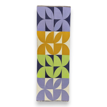 Load image into Gallery viewer, New Retro Print Cashmere Blend Winter Scarf: Lilac Green