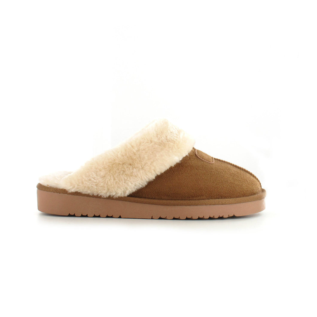 Jill Memory Foam Slippers, Fur Lined, Vegan Friendly