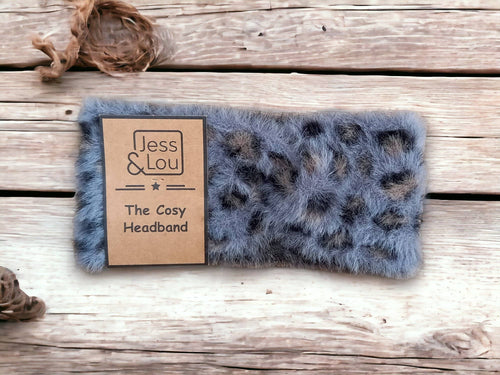 Wild Style: Animal Print Headbands Collection HL82: Grey