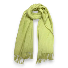 Load image into Gallery viewer, Premium Wool Blend Winter Scarf: Lime
