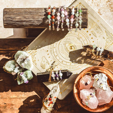 Load image into Gallery viewer, Faceted Intention Beaded Bracelet – Crystal Collection: Embrace New Beginnings