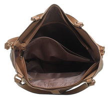 Load image into Gallery viewer, LARGE SHOULDER BAG: Taupe