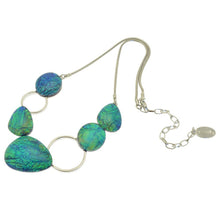 Load image into Gallery viewer, Iridescent Pebble Necklace