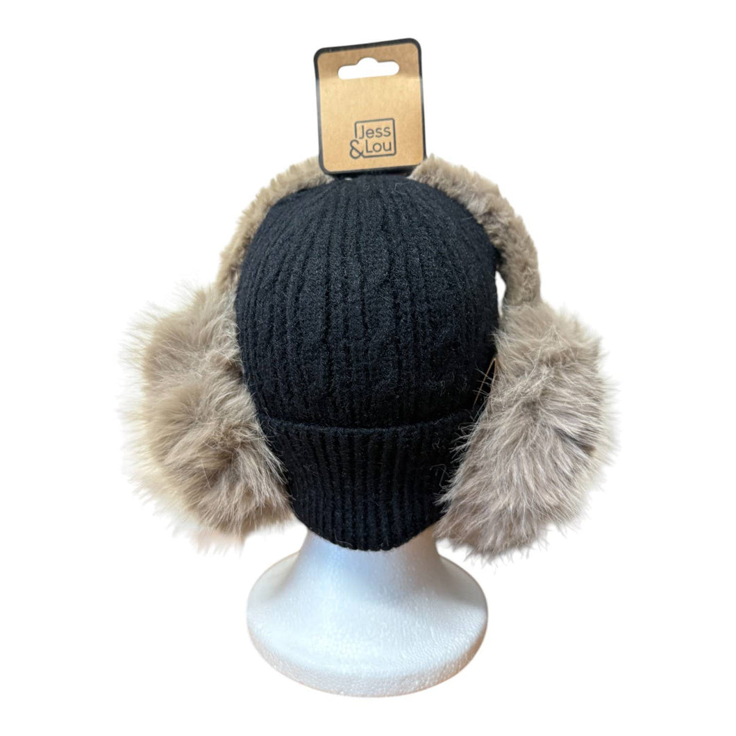 Mink Fluffy Earmuff EM103