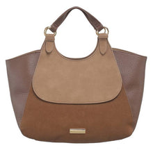 Load image into Gallery viewer, SUEDE PANEL GRAB : Coffee