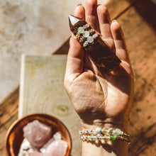 Load image into Gallery viewer, Faceted Intention Beaded Bracelet – Crystal Collection: Good Luck