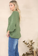 Load image into Gallery viewer, Loose knit relaxed jumper Alpaca Wool: Camel