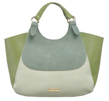 Load image into Gallery viewer, SUEDE PANEL GRAB : Green