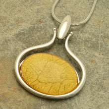 Load image into Gallery viewer, Yellow Oval Pendant