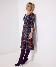Load image into Gallery viewer, Joe Browns Winter Walks Leaf Print Jersey Dress:
