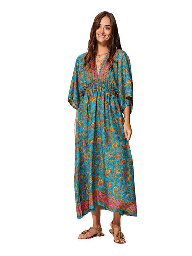 Ipanima Floral Print Maxi Dress