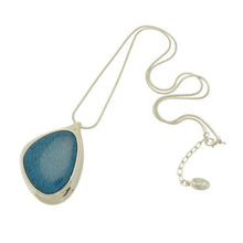 Load image into Gallery viewer, Long Denim Blue Necklace