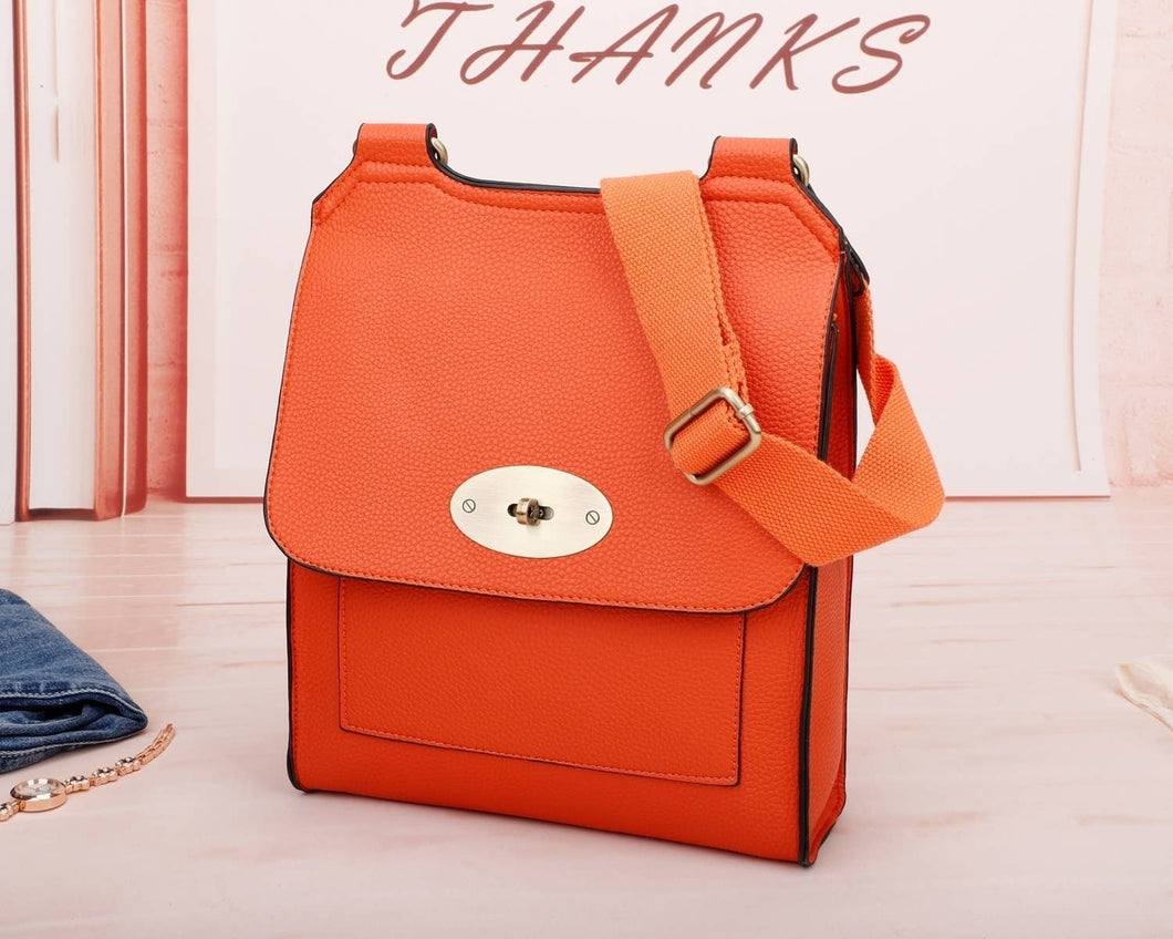 Messenger Bags: Orange