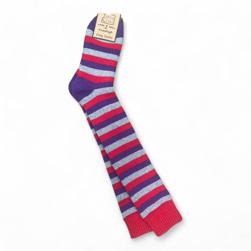 Brighten Your Boots: Colourful Welly Socks Collection: Stripe Red