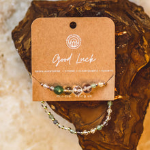 Load image into Gallery viewer, Faceted Intention Beaded Bracelet – Crystal Collection: Mood Boost