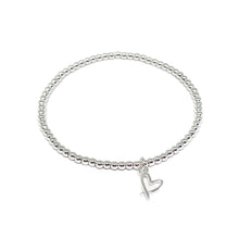 Load image into Gallery viewer, Cora Heart Bracelet - Silver