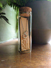 Load image into Gallery viewer, Double Heart Sterling Silver Necklace