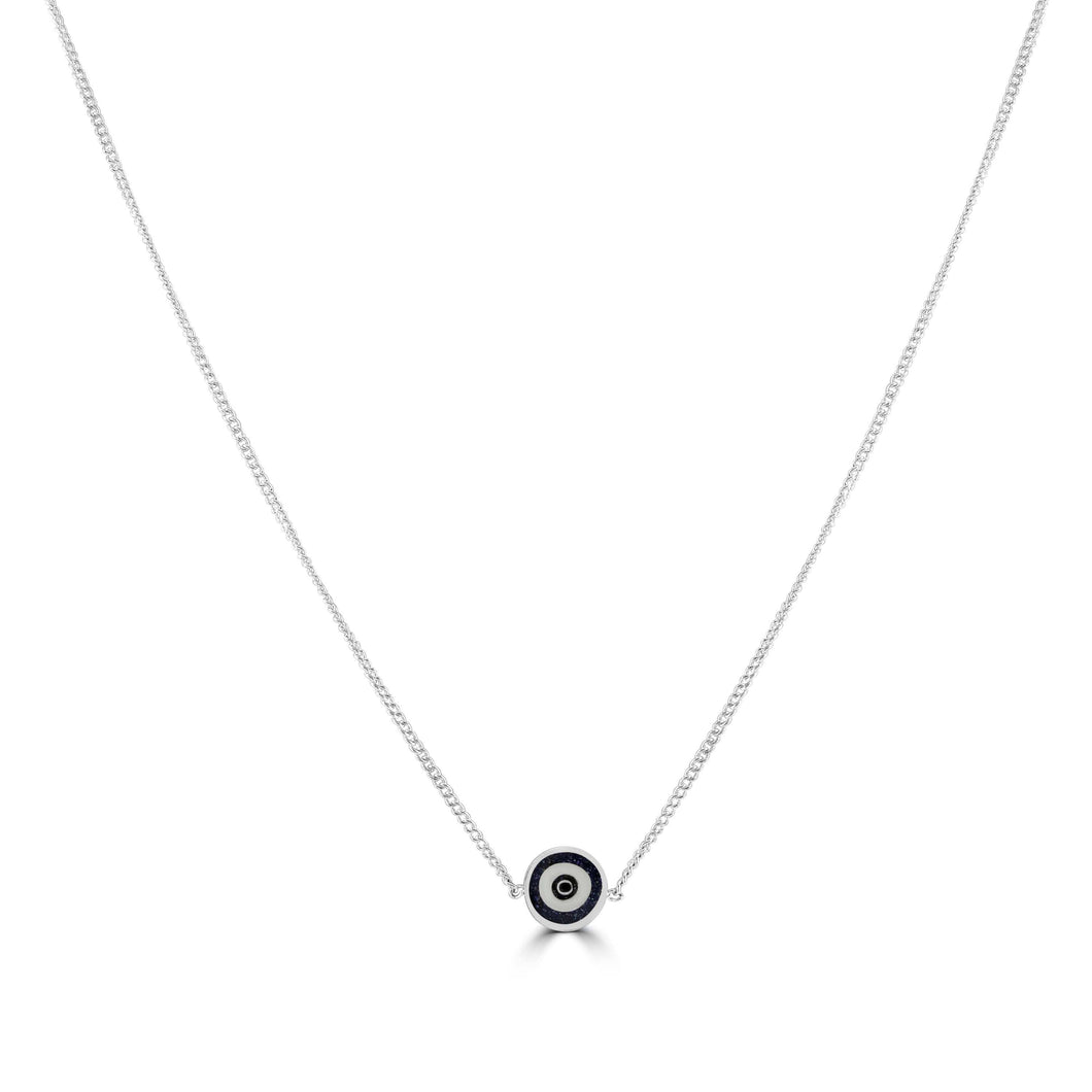 Black Evil Eye Necklace