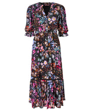 Load image into Gallery viewer, Joe Browns Joyful Florals Dress: Black