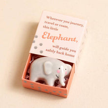 Load image into Gallery viewer, Tiny Matchbox Ceramic Tokens: Elephant