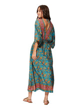 Load image into Gallery viewer, Ipanima Floral Print Maxi Dress