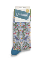 Load image into Gallery viewer, Womens Socks - Bird Blue: Blue / Bird