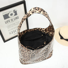 Load image into Gallery viewer, Leopard Print Slouch Bag: TAN