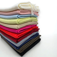 Load image into Gallery viewer, Premium Wool Blend Winter Scarf: Lime