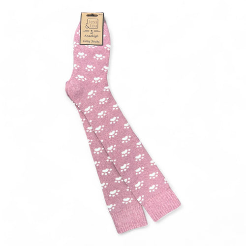 Brighten Your Boots: Colourful Welly Socks Collection: Paw Pink