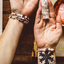 Load image into Gallery viewer, Faceted Intention Beaded Bracelet – Crystal Collection: Good Luck