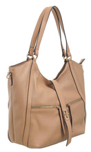 Load image into Gallery viewer, LARGE SHOULDER BAG: Taupe