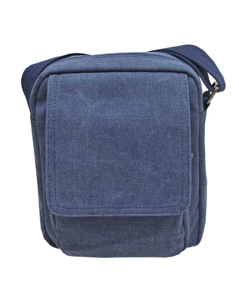 Canvas Crossbody Bag Navy