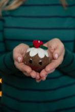 Load image into Gallery viewer, Lily &amp; Me Mrs Pudding Festive Felt Friend