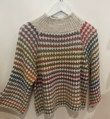 Crema Multi Coloured Jumper one size