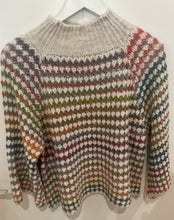 Load image into Gallery viewer, Crema Multi Coloured Jumper one size