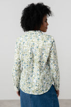 Load image into Gallery viewer, Lily &amp; Me Patsy Ditsy Print Organic Cotton Shirt Moss