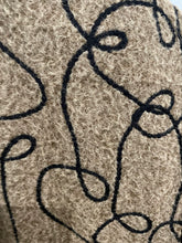 Load image into Gallery viewer, Beautiful Waterfall Coat One Size Brown with Black Swirl Design