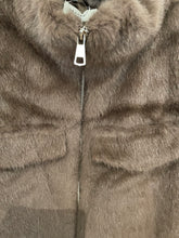 Load image into Gallery viewer, Faux Fur Chocolate Brown Gilet M/L