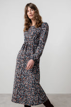 Load image into Gallery viewer, Lily &amp; Me Celia Floral Print Midi Dress Red