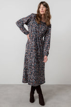 Load image into Gallery viewer, Lily &amp; Me Celia Floral Print Midi Dress Red