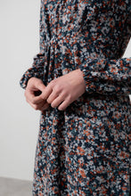 Load image into Gallery viewer, Lily &amp; Me Celia Floral Print Midi Dress Red