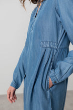 Load image into Gallery viewer, Lily &amp; Me Emma Tencel Denim Shirt Dress