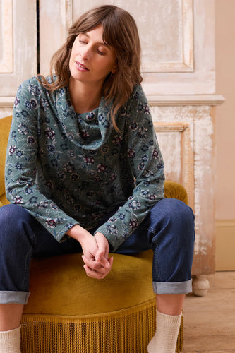 Lily & Me Relaxed Everyday Jumper Seamist