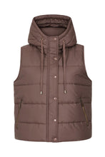 Load image into Gallery viewer, Alice Collins Sasha Mid Gilet Chocolate Brown