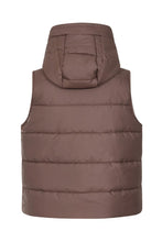 Load image into Gallery viewer, Alice Collins Sasha Mid Gilet Chocolate Brown