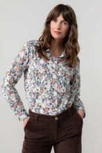 Load image into Gallery viewer, Lily &amp; Me Patsy Organic Cotton Ditsy Shirt Ecru
